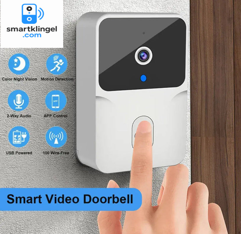 WLAN Video Türklingel mit Kamera, HD-klingel